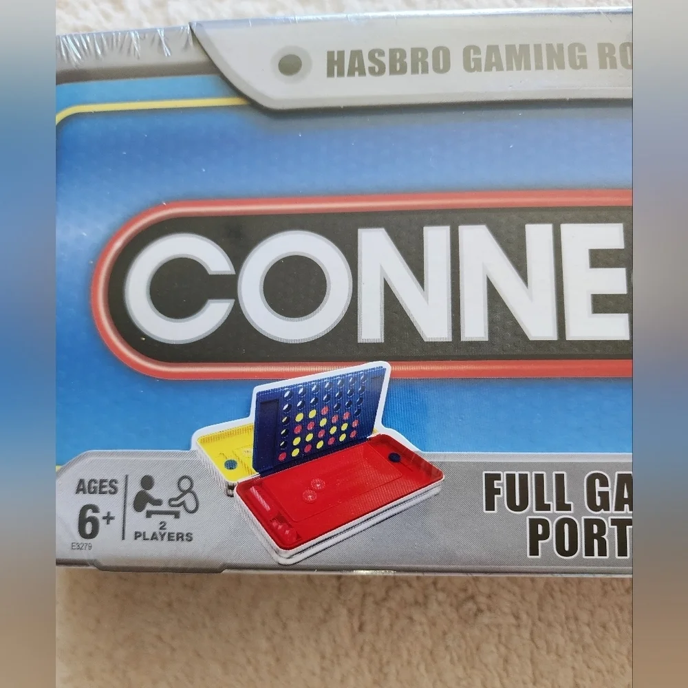 New Hasbro Gaming Road Trip Series Connect 4 Board Game Full Gameplay in case